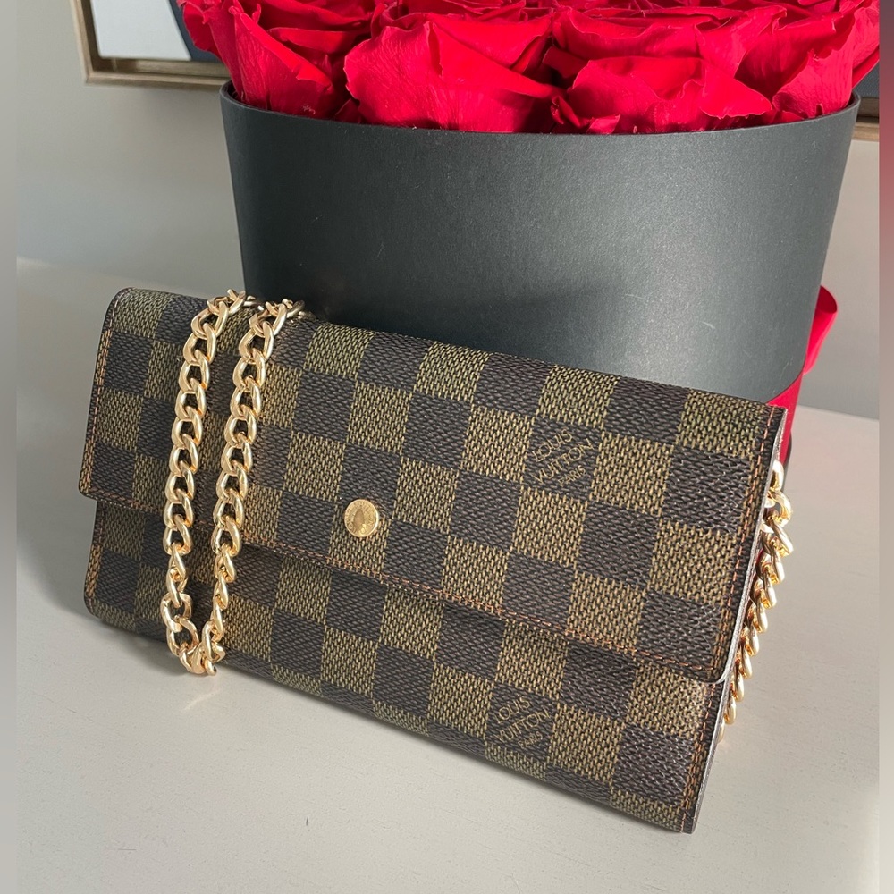 Louis Vuitton LV Authentic wallet Porte Tresor International Wallet